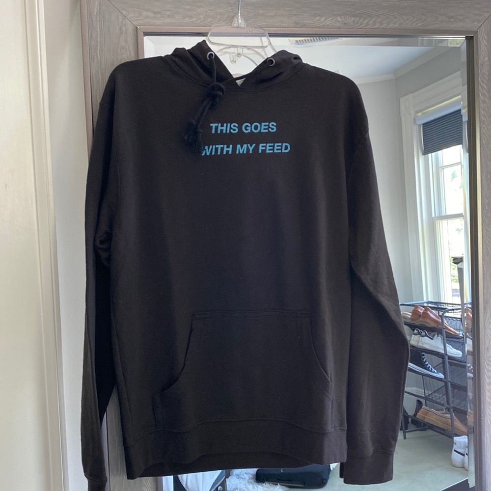8AM “this goes with my feed” hoodie